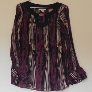 Dressbarn Woman Printed Blouse